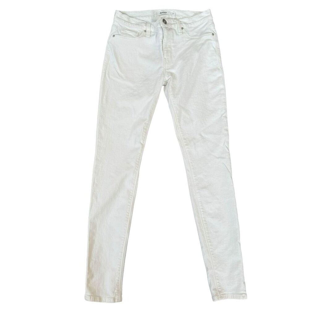 Hudson women’s midrise super skinny ankle white jeans size 26